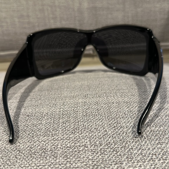 Dior Black Oversized Shield Sunglasses main image 10